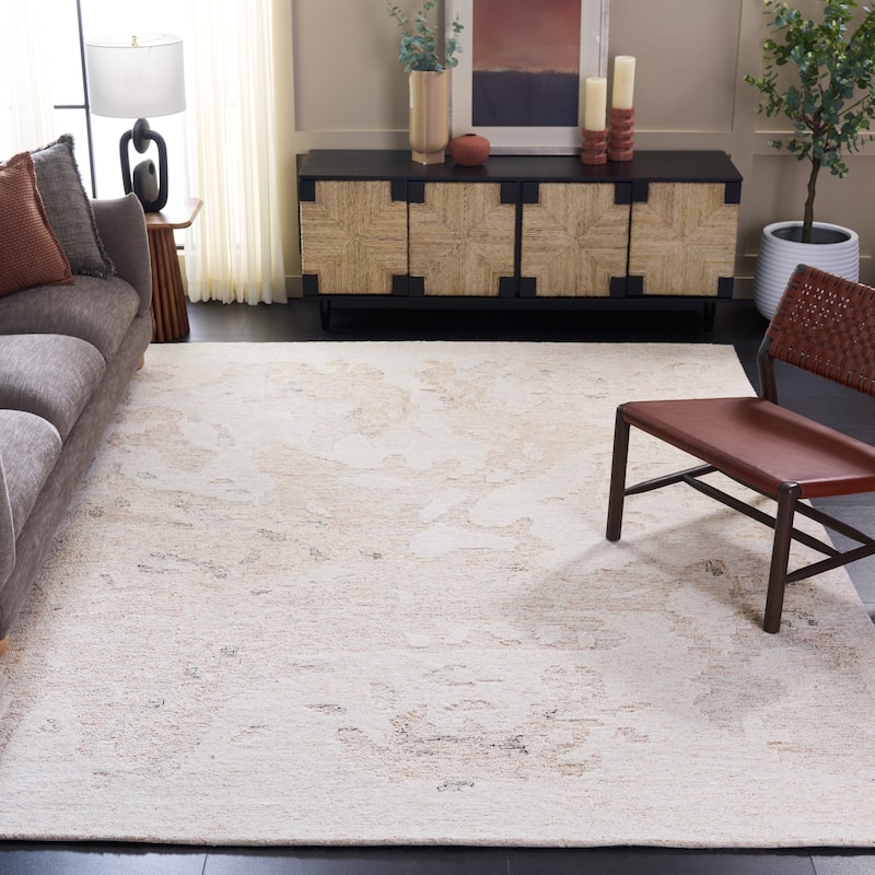 SAFAVIEH Handmade Ebony Amaranta Wool Rug