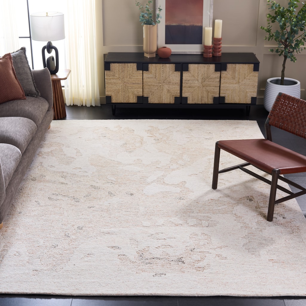 SAFAVIEH Handmade Ebony Amaranta Wool Rug