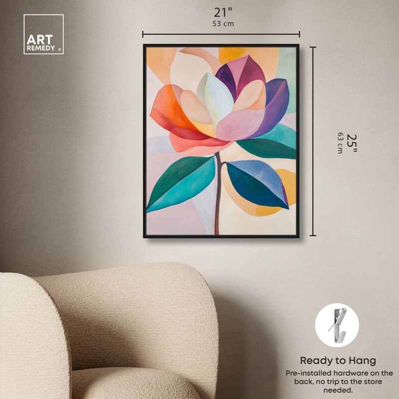 Magnolia in Color I Canvas by Art Remedy