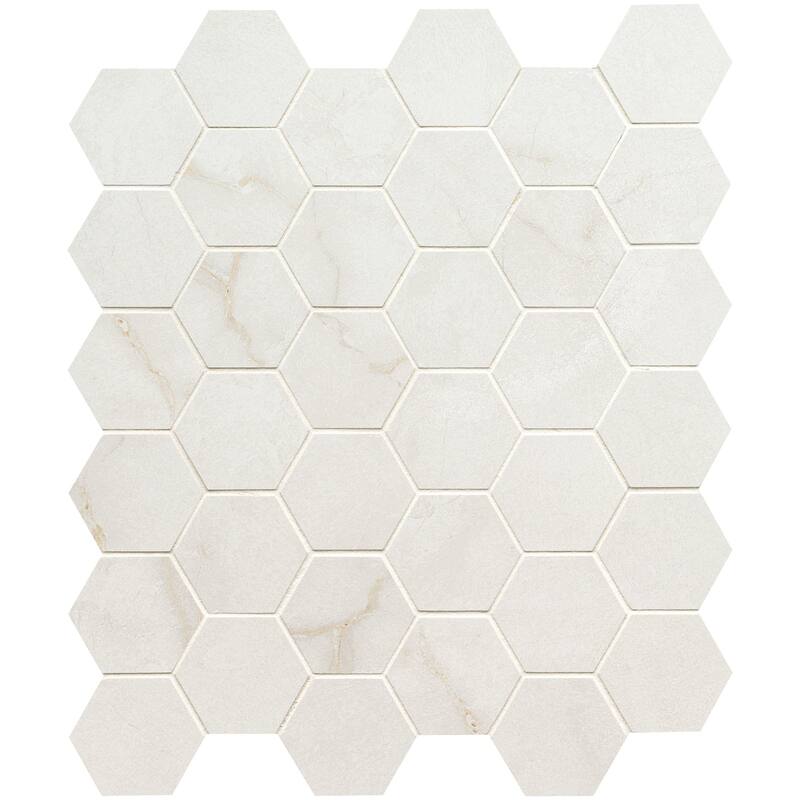 Ackland AKN-P-BE2X2HXM-CA Beldale - 12" x 12" Porcelain Geometric