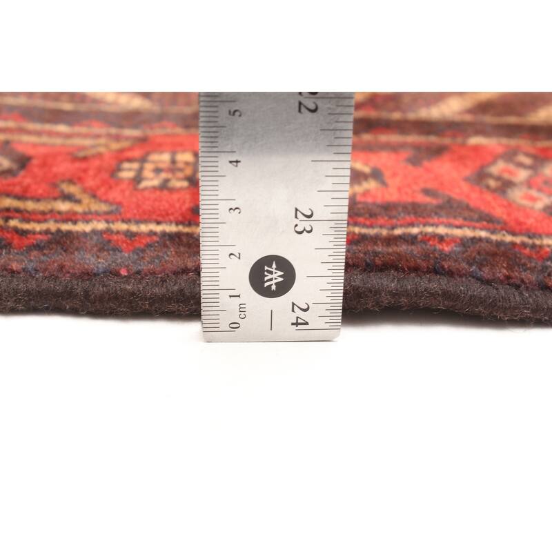 ECARPETGALLERY Hand-knotted Teimani Dark Navy Wool Rug - 2'9 x 4'7