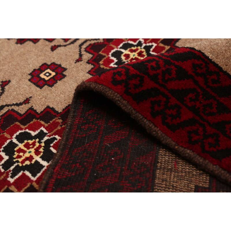 ECARPETGALLERY Hand-knotted Teimani Tan Wool Rug - 3'4 x 5'8