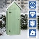 preview thumbnail 14 of 25, Single Door Wooden Garden Storage Shed