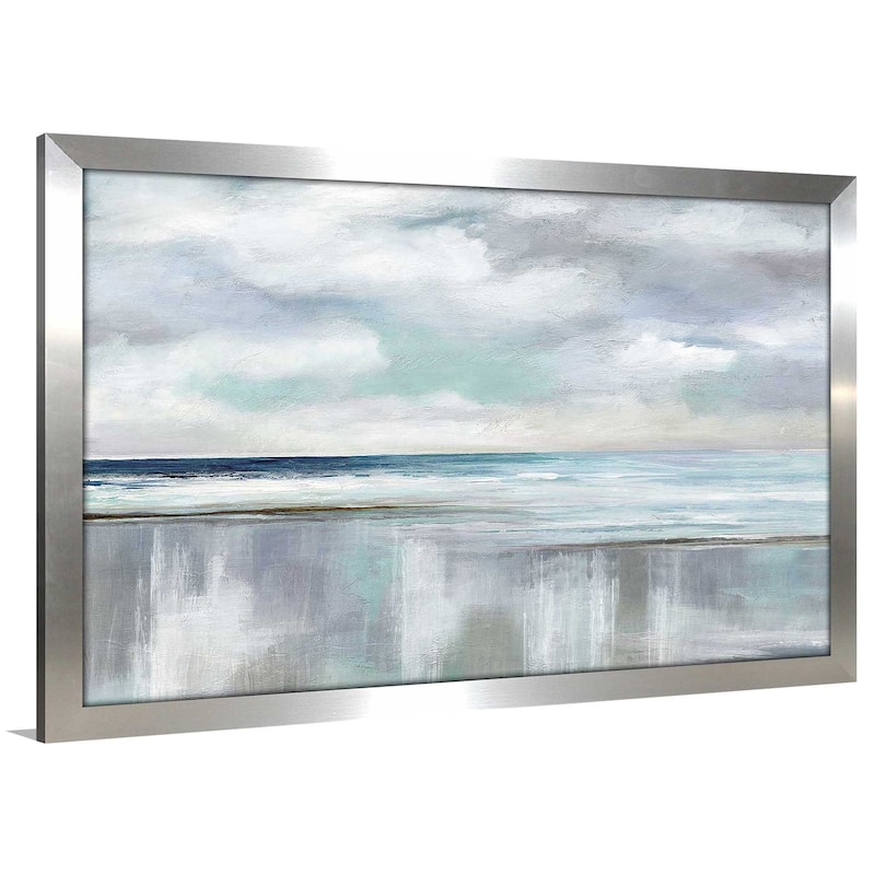 "Cyan Sunrise (Horizontal)" by Nan Print on Acrylic