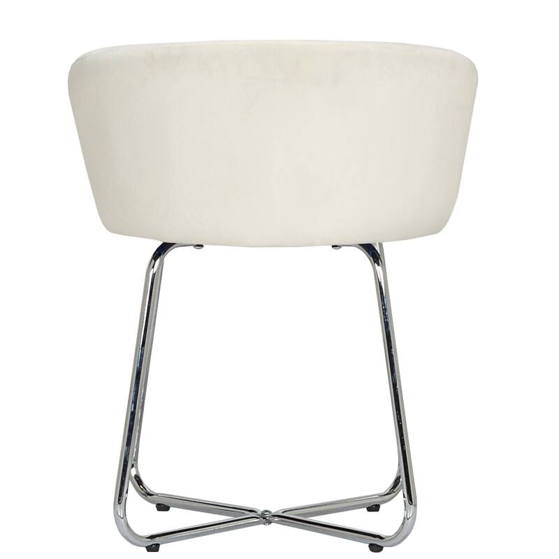 Hillsdale Furniture Marisol Metal Vanity Stool - 25H x 20.75W x 20.75D