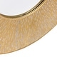 preview thumbnail 8 of 13, 3-Piece Gold Metal Round Wall Mirror Set - 22.25" Diameter x 2.36" D