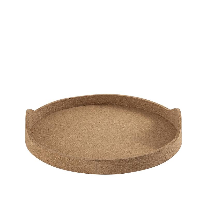 Round Cork Tray Large