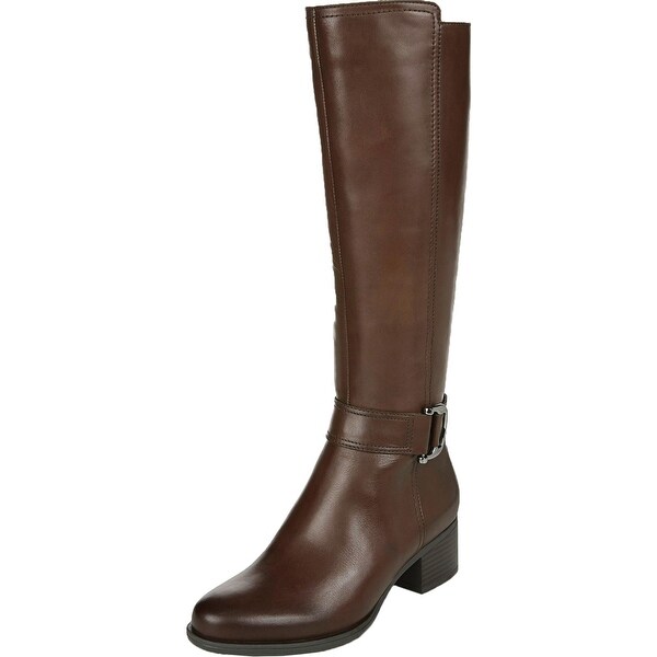 naturalizer riding boots wide calf
