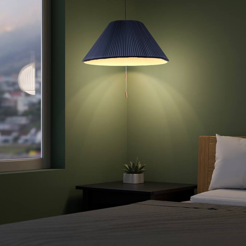 16-23" Postmodern LED Pendant Light with Adjustable Shade
