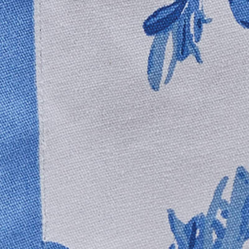Patricia Heaton Home Blue Florals And Flitters Table Runner 14" X 72" - 72 x 14 x 0.1
