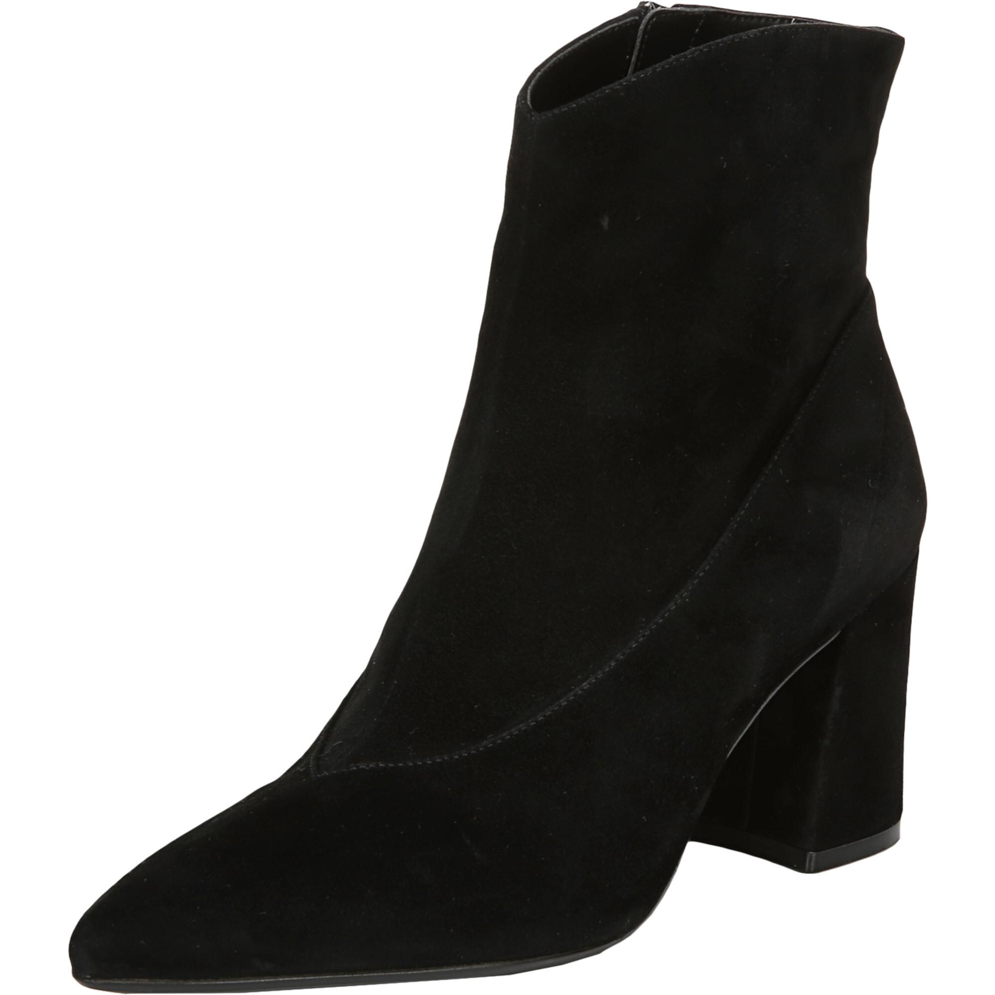 preete block heel bootie