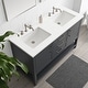 preview thumbnail 3 of 13, Sudio Design Arlo 54" Double Bathroom Vanity - 54" Double Sink