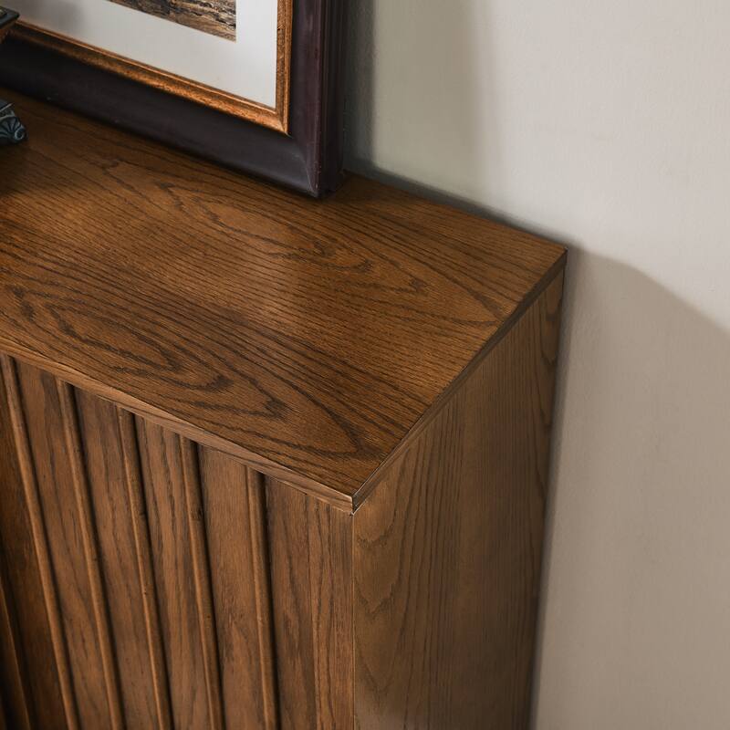 Mid Century Sideboard with 2 Sliding Door