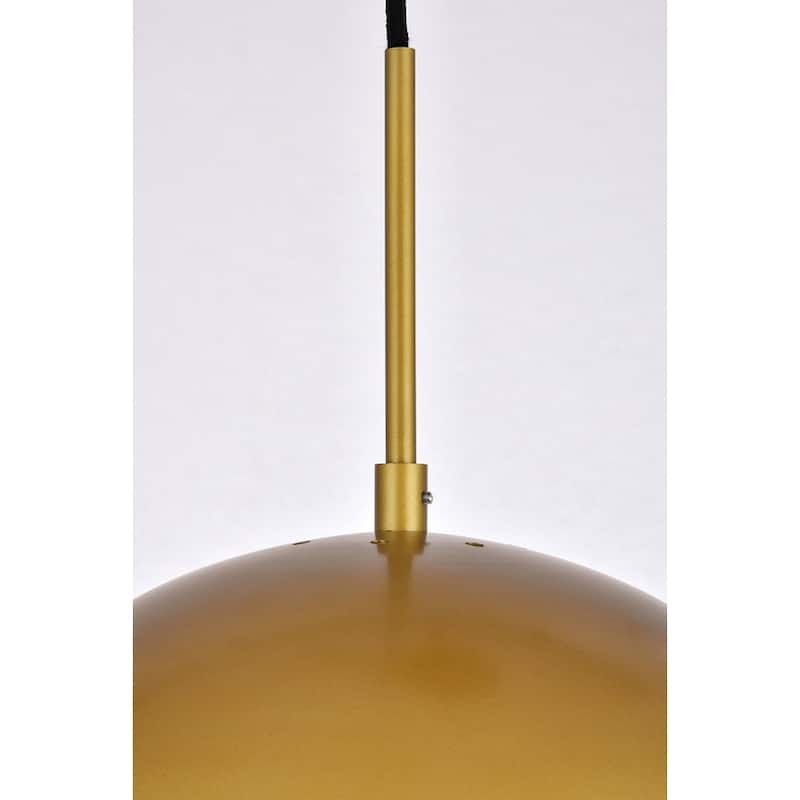 1-Light Pendant with 14 inch Frosted White Glass