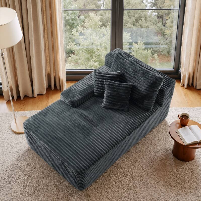 Cathy 41" W No Assembly Required Chaise Lounge