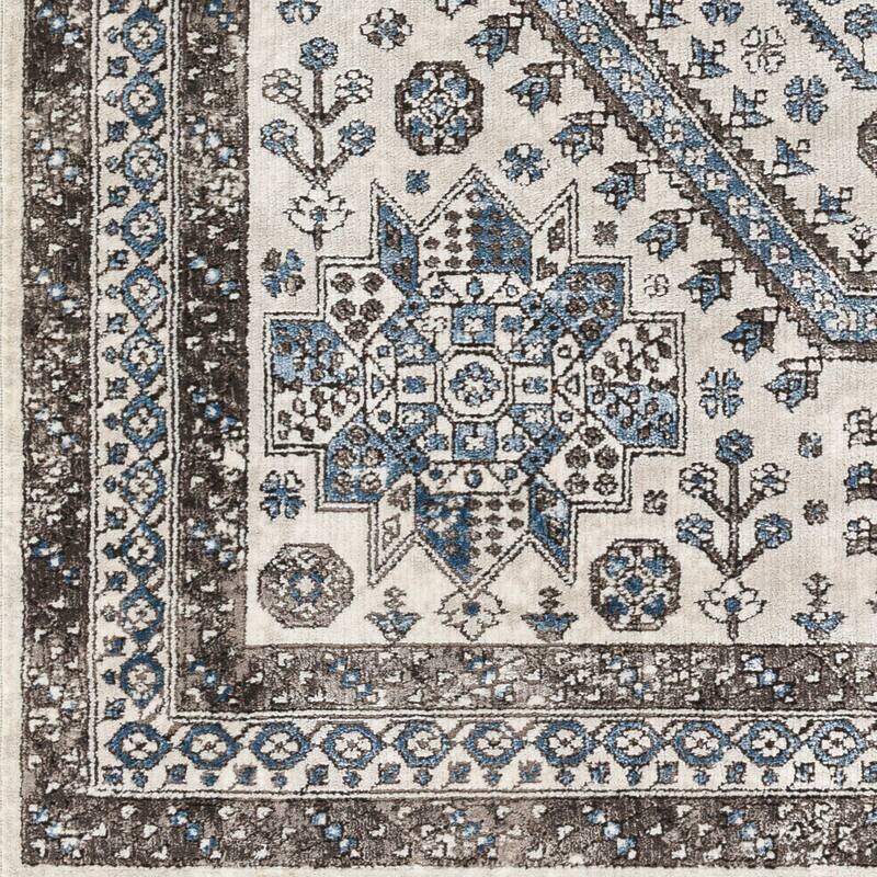 Livabliss Marvel Traditional Medallion Area Rug