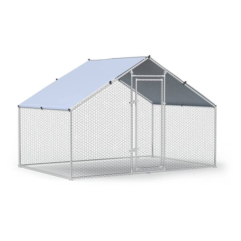 Chicken Coop with Waterproof Anti-UltravioletCover
