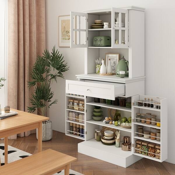 Freestanding Kitchen Pantry, Kitchen Cupboard Storage Bed