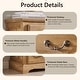preview thumbnail 5 of 23, Vintage 6 Drawers Wood Dresser Chests, Rustic Dressers Chset Organizer