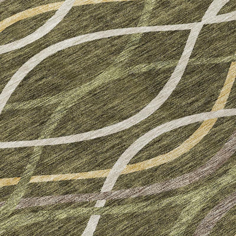Machine Washable Indoor/ Outdoor Chantille Contempo Deco Rug