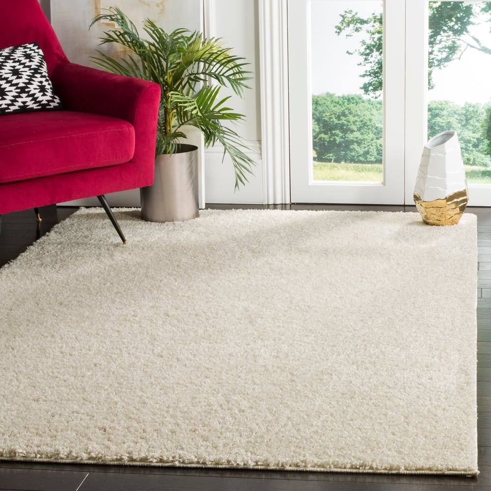 SAFAVIEH Arizona Shag Mechtilde 1.6-inch Thick Rug