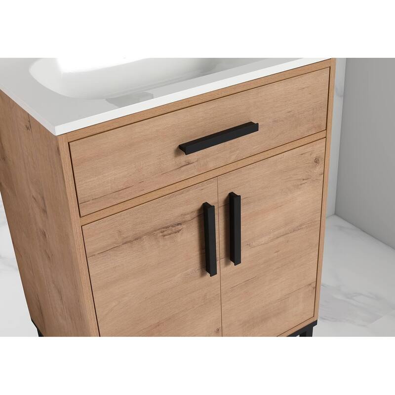 Blossom 24-Inch Freestanding Bathroom Vanity with SMC Sink
