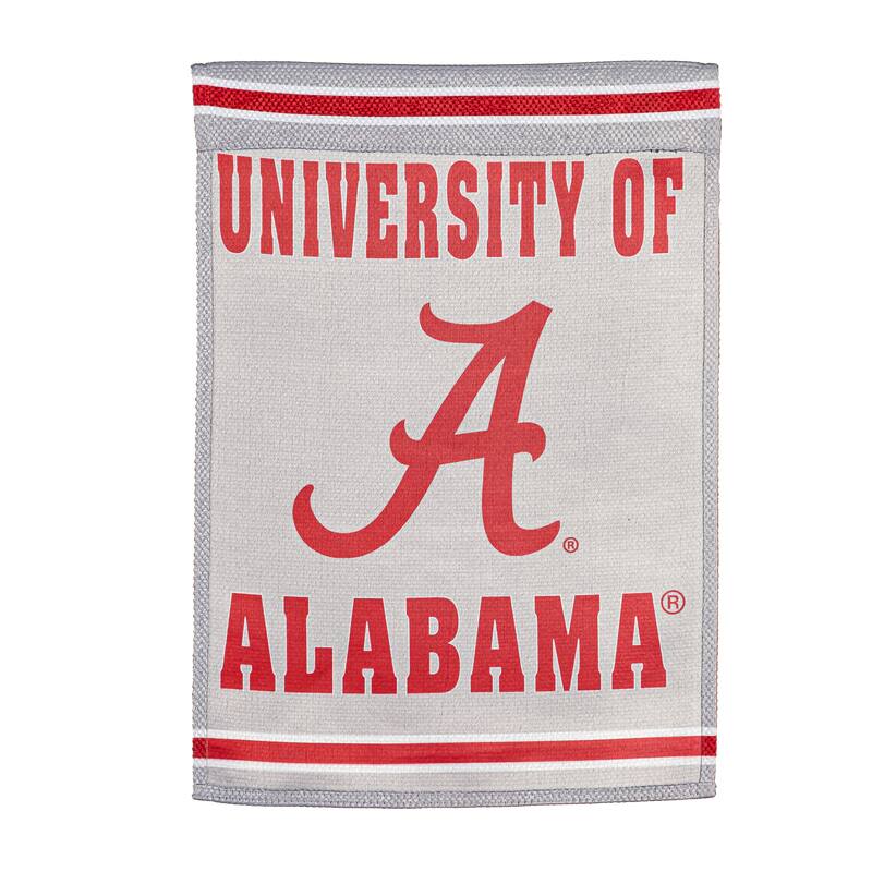 Embossed Suede Flag, House Size, University of Alabama
