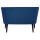 preview thumbnail 12 of 47, Becca Performance Fabric Channel Tufted Settee by Jennifer Taylor Home