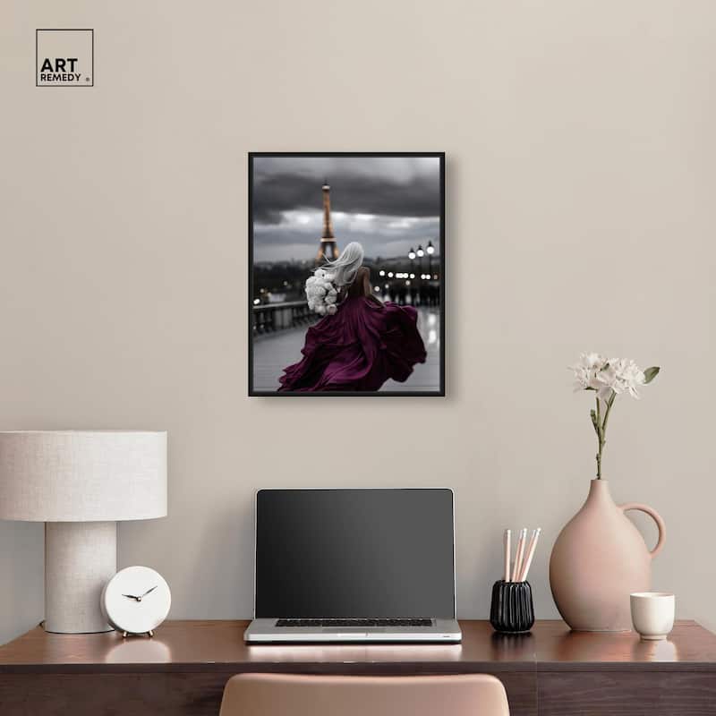 City of Love Canvas by Art Remedy