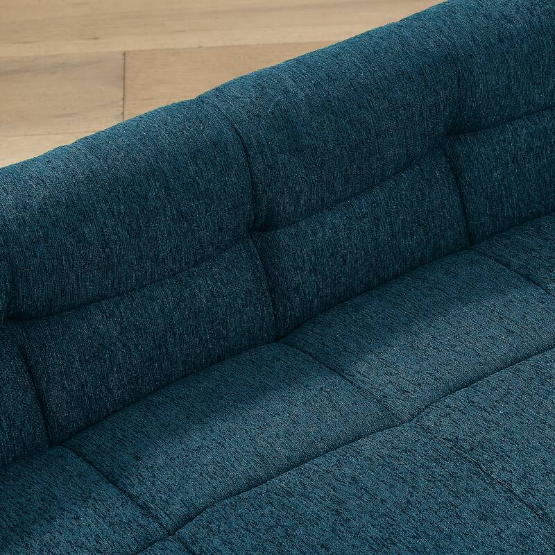 Roomfitters Soft Pet Sofa with Backrest and Armrests, Modern Rectangular Dog Couch for Small and Medium Dogs