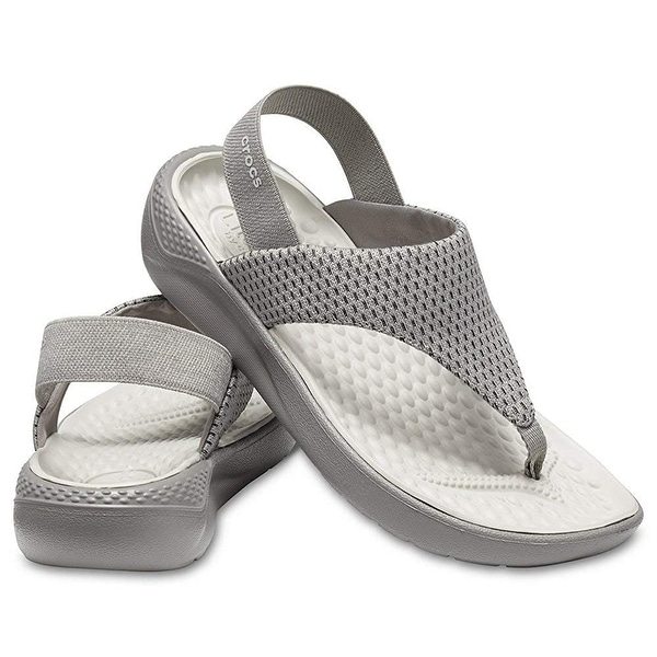 crocs women's literide mesh flip