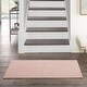 preview thumbnail 176 of 183, Nourison Essentials Solid Contemporary Indoor/ Outdoor Area Rug 2' x 4' Runner - Pink