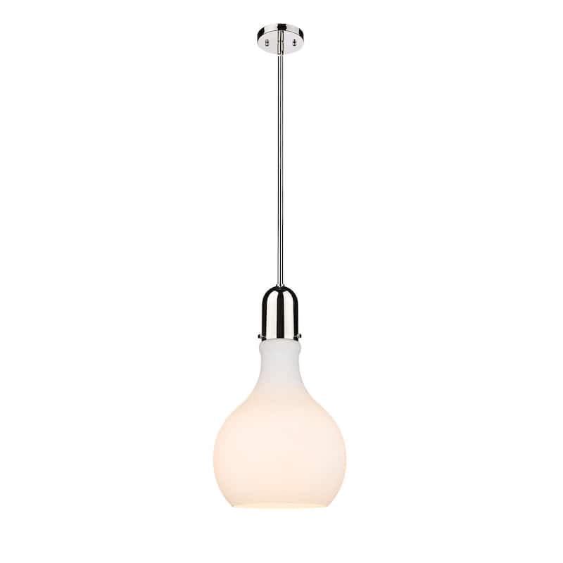 Innovations Lighting 492-1S-21-12 Amherst Pendant Amherst 12" Wide