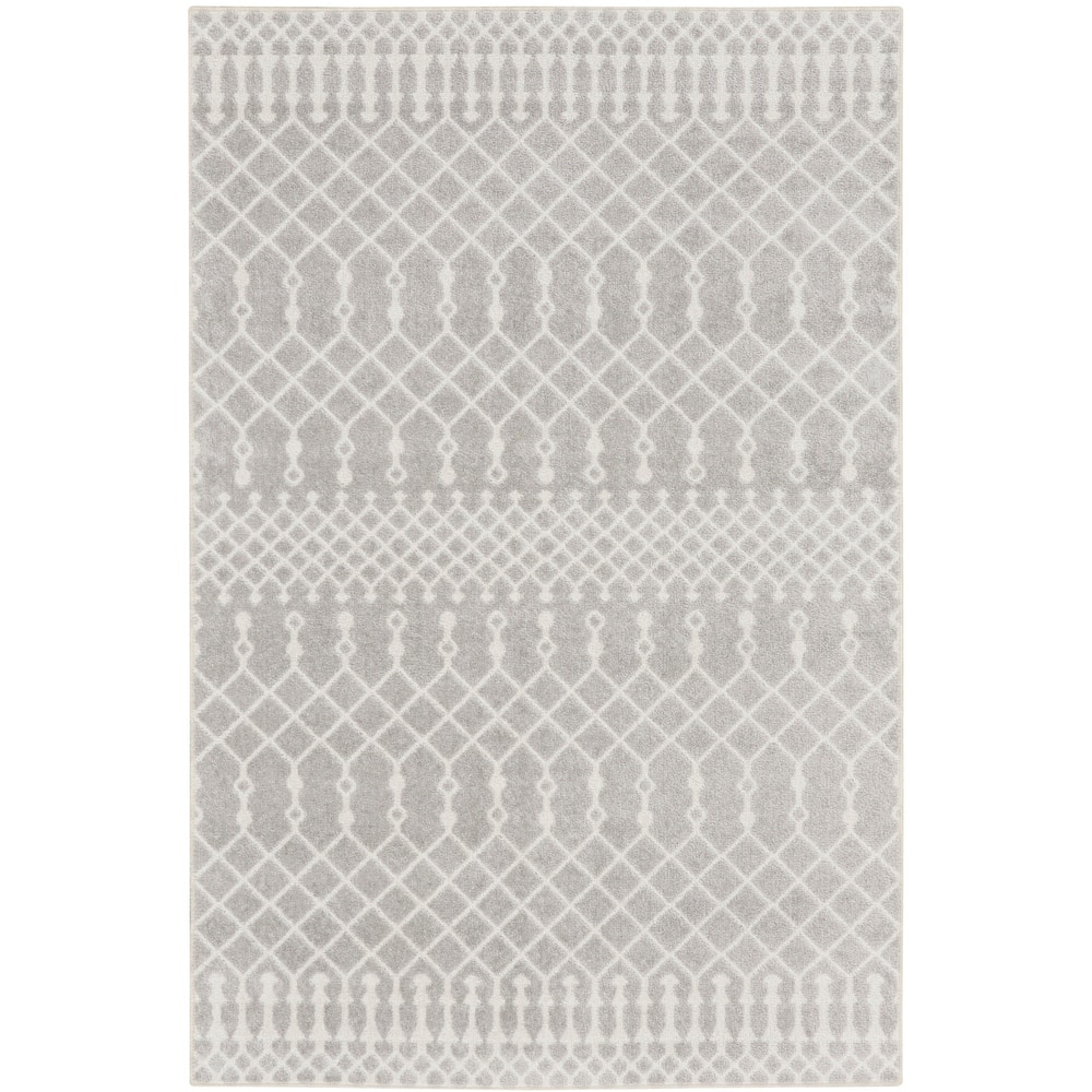Nourison Astra Machine Washable Moroccan Area Rug