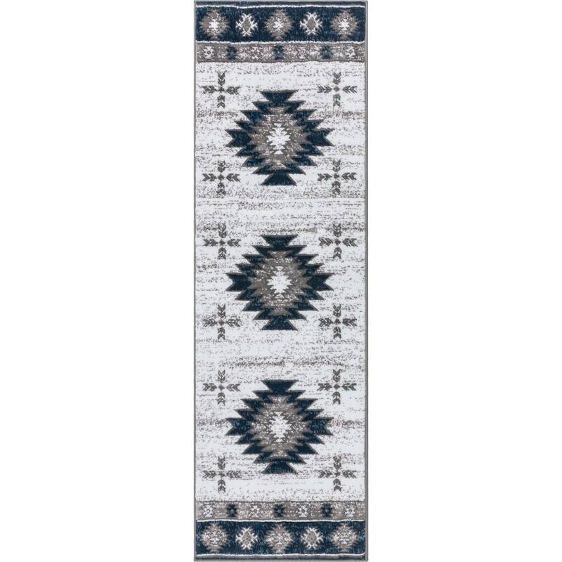 Well Woven Dulcet Rodrigo Southwestern Medallion Area Rug