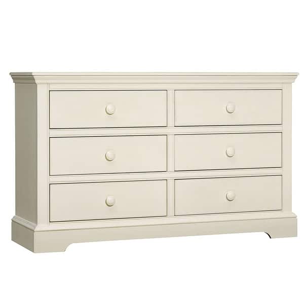 slide 2 of 2, Hanley 6-Drawer Dresser, Chalk