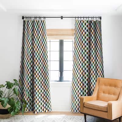 Blackout Eclipse Diamonds Made-to-Order Curtain Panel (One Panel)