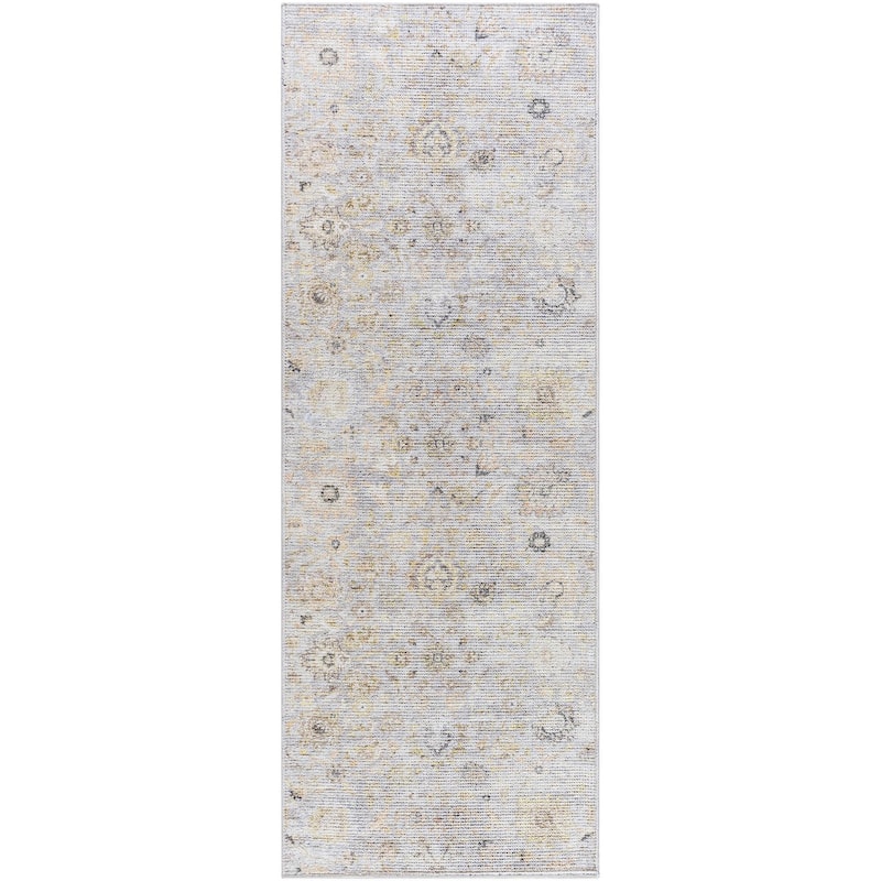 Our PNW Home x Livabliss Olympic Updated Traditional Area Rug - 2'7" x 7'3" - Pale Blue - Runner