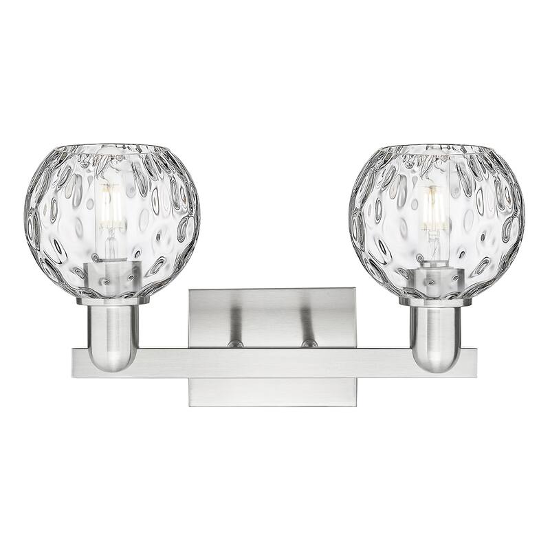 Innovations Lighting Endless Possibilities Arcadia - Athens Water Glass - 2 Light 17" Bath Vanity Light