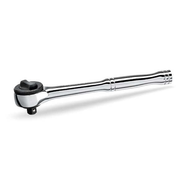 Powerbuilt 1/4-Inch Drive Spin Disk Ratchet Handle - 640502