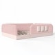 preview thumbnail 38 of 124, Twin/Full/Queen Teddy Fleece Floor Bed with Upholstered Safety Rails and Pocket
