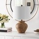 preview thumbnail 2 of 3, SAFAVIEH Lighting 23-inch Kamryn Resin Table Lamp - 14" x 14" x 23"