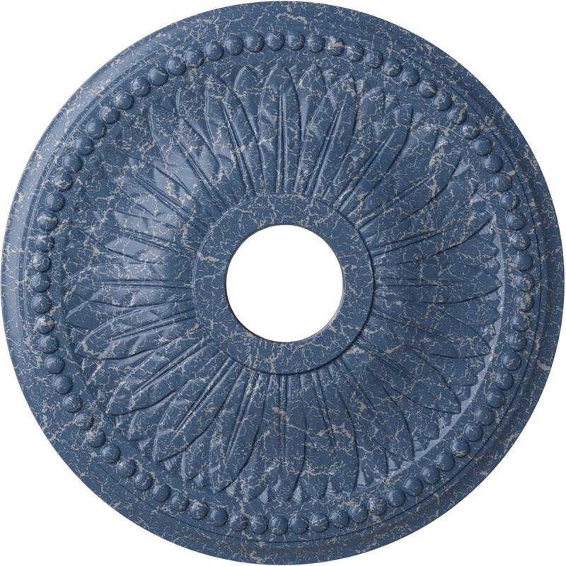 18"OD x 3 3/4"ID x 1 1/2"P Bailey Ceiling Medallion