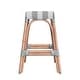 preview thumbnail 47 of 124, Robias 24.5" Rattan Rectangular Counter Stool