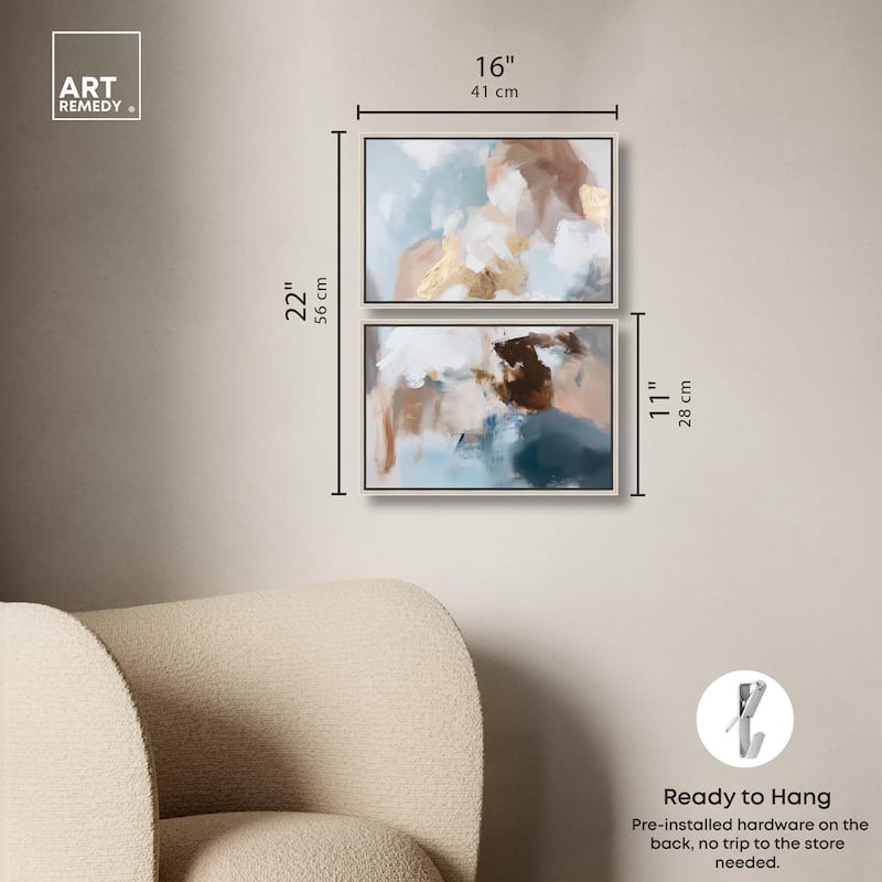 Mother Earth II Canvas Set of 2 by Art Remedy