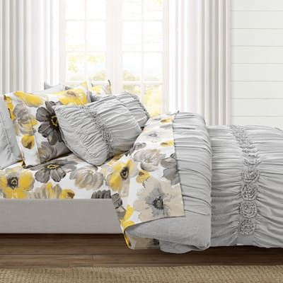 Lush Decor Leah Soft 6 Piece Sheet Set