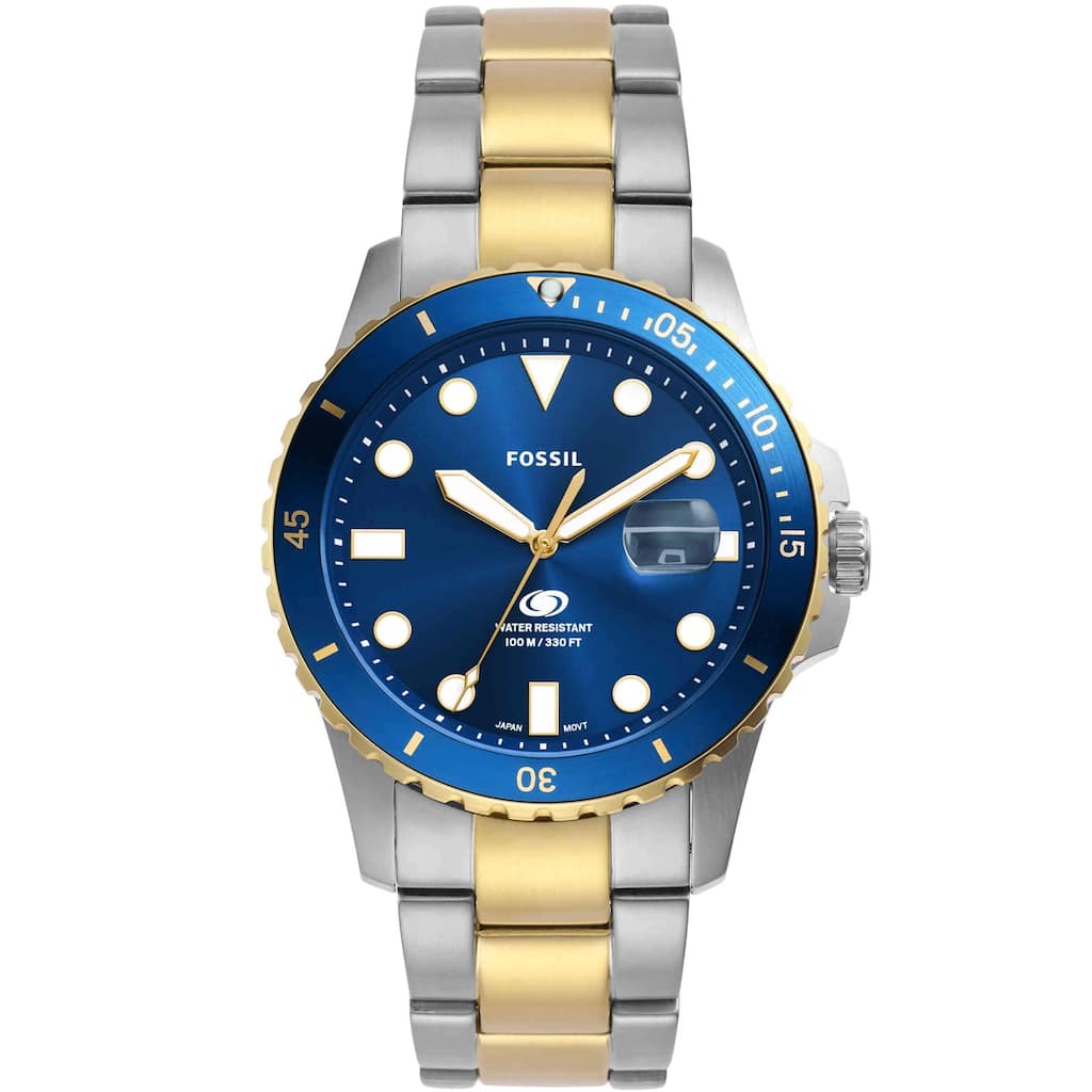 Fossil Men's Blue Dive Blue Dial Watch - FS6034 - 6 (36)
