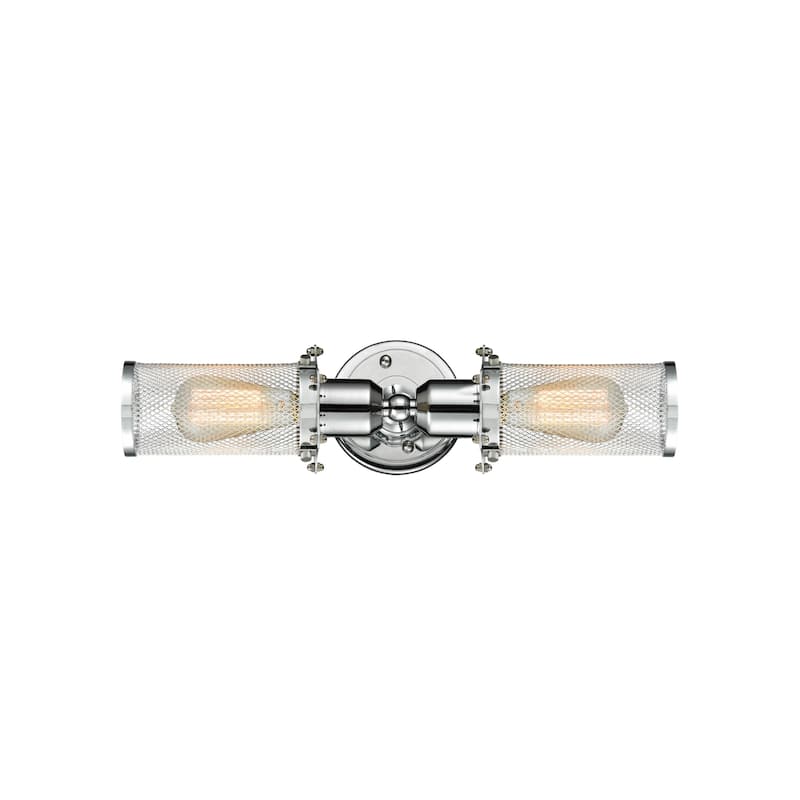 Innovations Lighting Quincy Hall 2 Light 19" Wide Bathroom Vanity - Polished Chrome