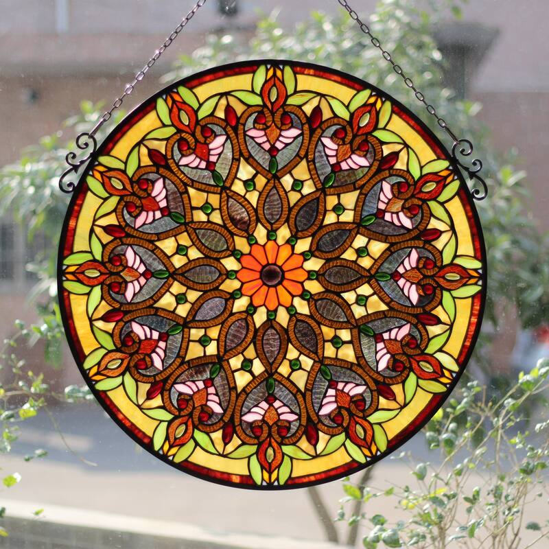 Victorian Design Window Panel/Suncatcher
