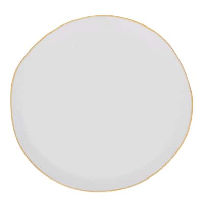 Good Morning Breakfast Plate White